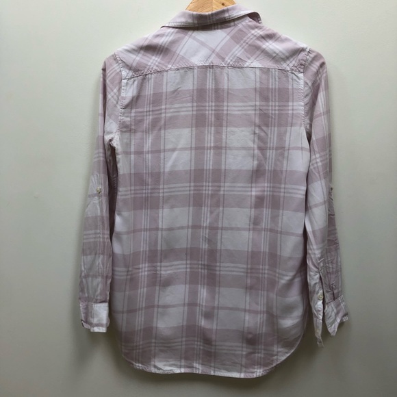 The Group by Babaton utility shirt in pink check - Picture 2 of 7